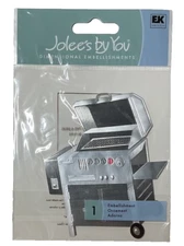 Gas BBQ Grill~Dimensional Scrapbook Sticker Embellishment~Jolee's By You~VTG~New
