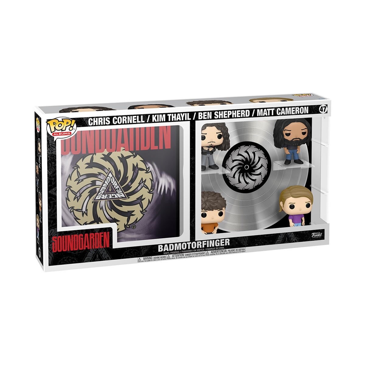 FUNKO Pop! • SOUNDGARDEN (Album 4-Pk) Badmotorfinger • #47