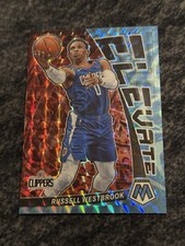 2022-23 Panini Mosaic Elevate Reactive Blue Russell Westbrook 13/99 Los
