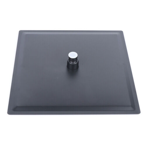 Duschkopf regendusche 30x30 cm schwarz Ultra d nn Kopfbrause Duschhahn Quadrat - Bild 7 von 12