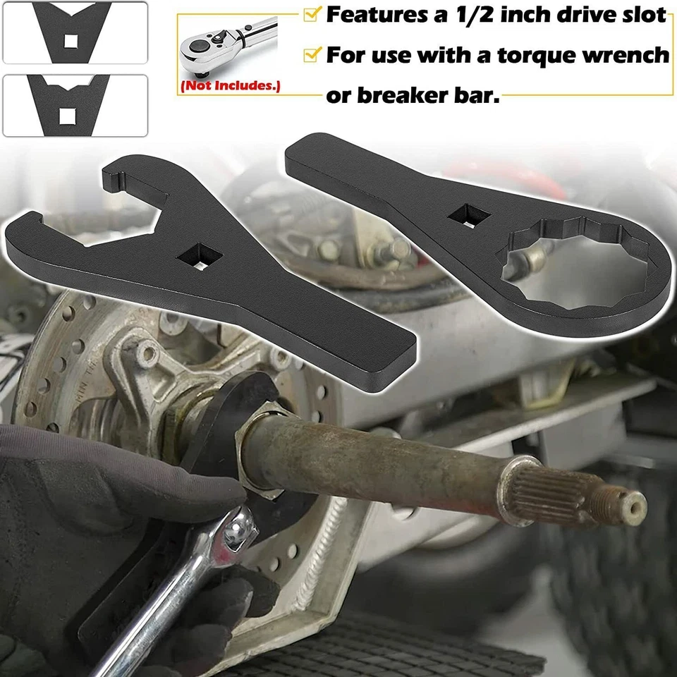 08-0479 Axle ATV Wrench Tool Set For Honda TRX, 250X 300EX 300X 400X 400EX 450R Foto 3 de 4