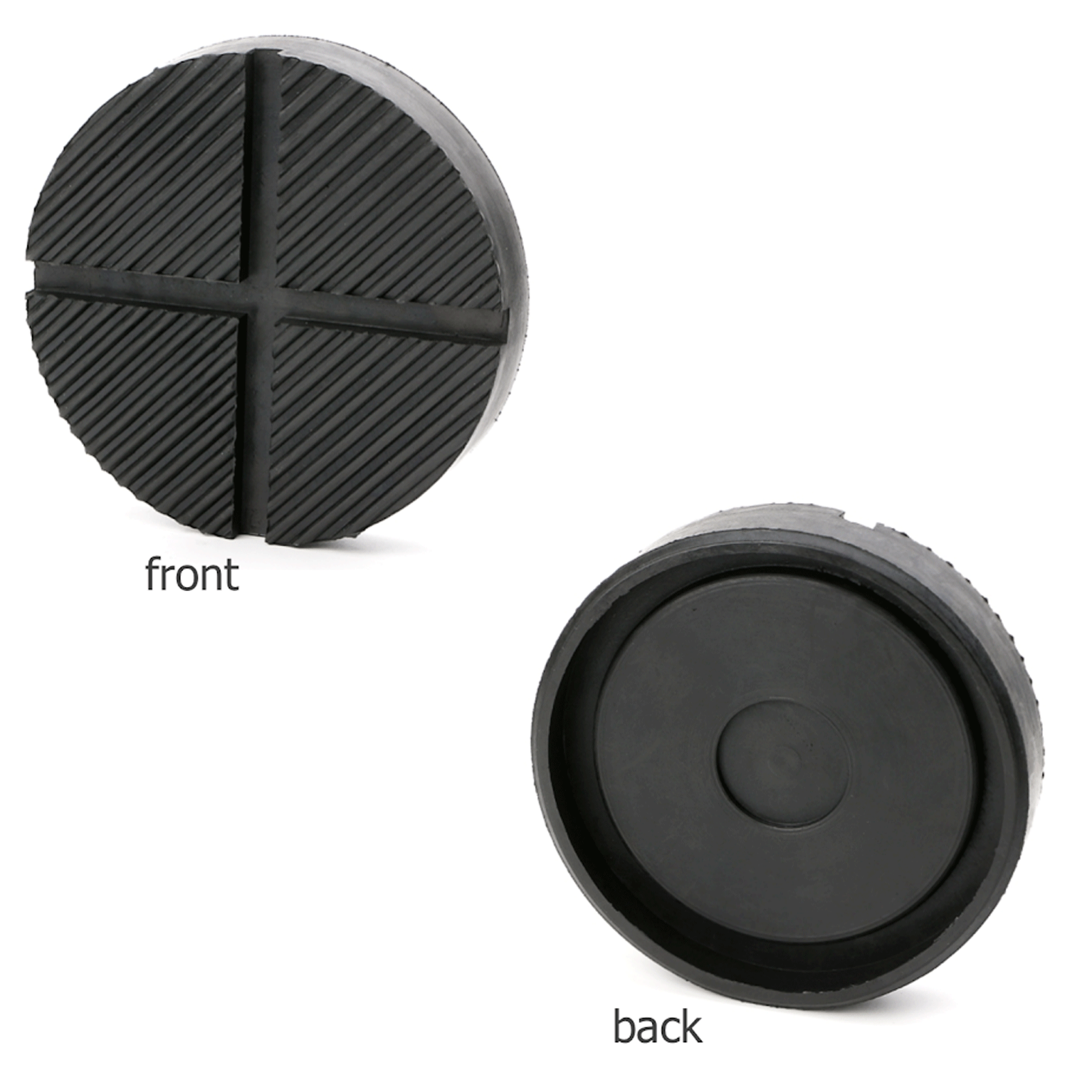 Floor Jack Pads Rubber Adapter Slotted Pad Car Truck Cross Frame Rail