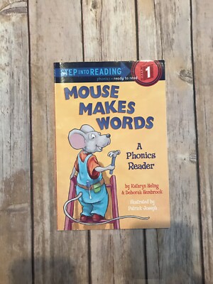 Mouse Makes Words by Deborah Hembrook Step into Reading Level 1 Phonics Reader