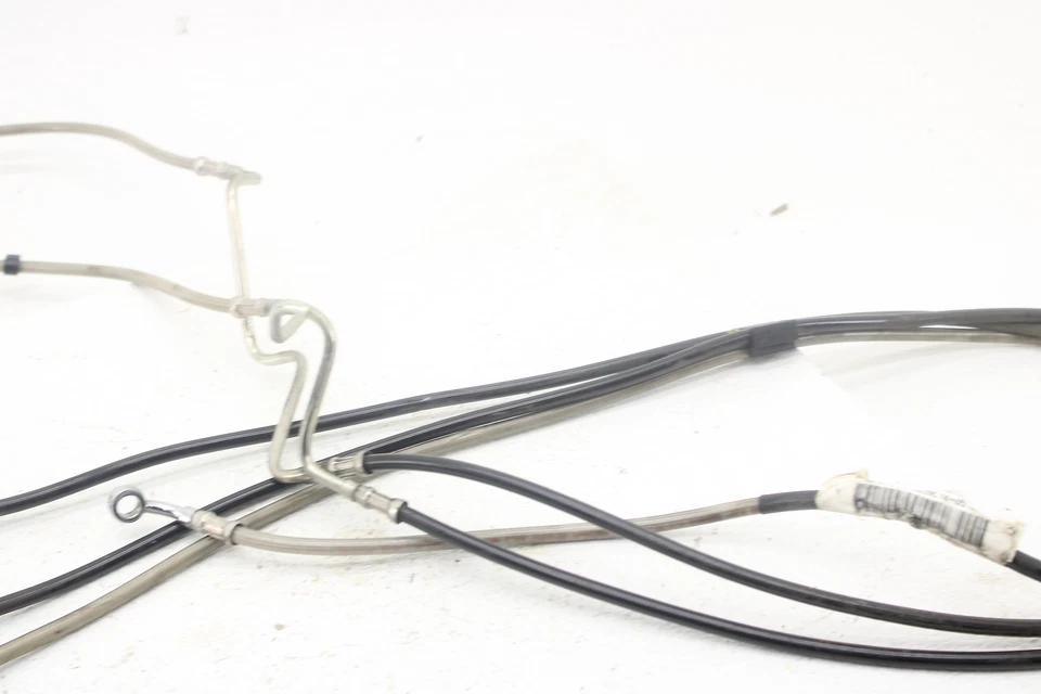 09-16 Harley Davidson Road Glide Front Abs Hose Set Lines Hoses - Image 4 of 4