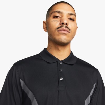 メンズウェア NIKE drake nocta golf polo Nike x NOCTA Drake Black Golf Polo Style Shirt Mens Multi