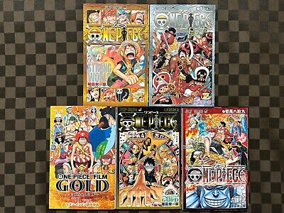 One Piece Film Vol.0, 7-11Ver.Gold, 777, 1000, 10089 Theater Limited Book  Movie