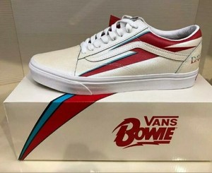 david bowie white vans