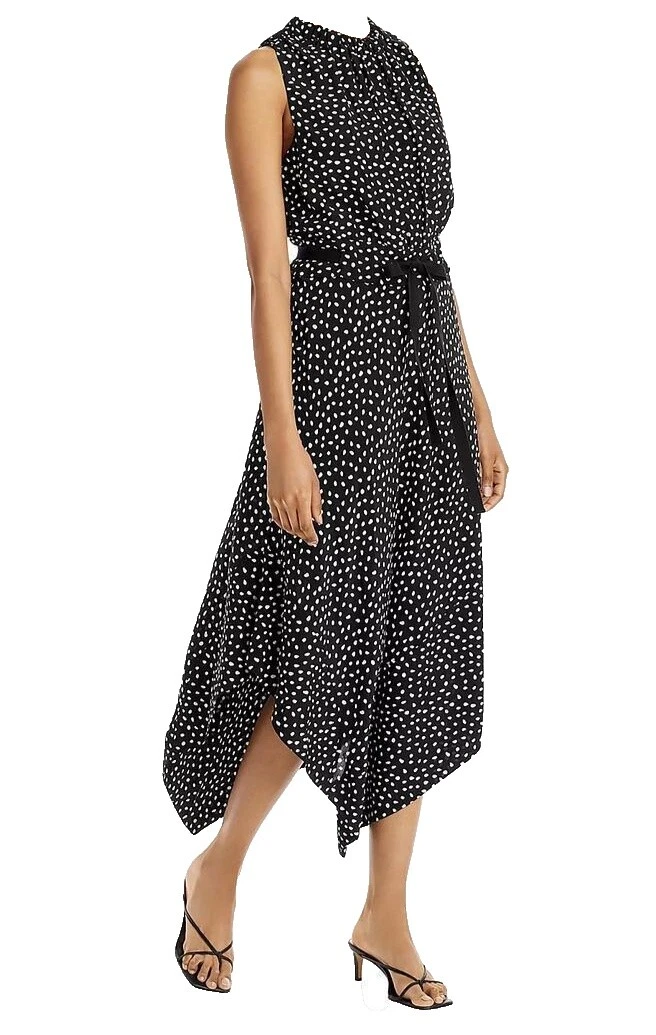 圆点礼服裙整体连衣裙