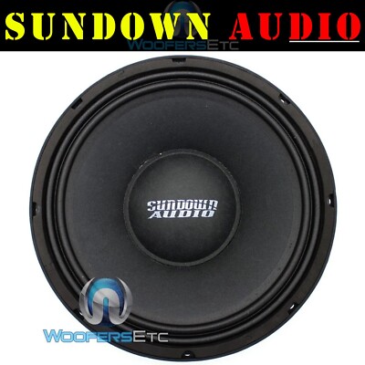1 NEO PRO 10 V2 SUNDOWN AUDIO 10'' 4-OHM MIDBASS SUB MIDRANGE DRIVER NEOPRO-10 V2