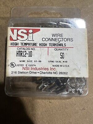 ACE 3017407 High Temperature Ring Terminals #8-#10 Stud 22-18 AWG (10 pack)  for sale online | eBay