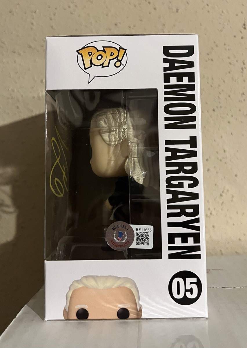 マット・スミス直筆サイン入りデーモン・ターガリエンのFunko Pop Funko Pop Protector MATT SMITH SIGNED HOUSE OF THE DRAGON