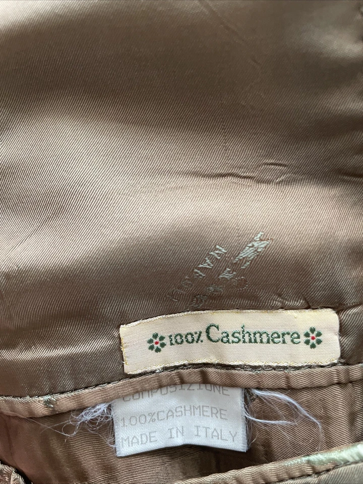 Blazer chaqueta deportiva abrigo vintage Kiton 100 % cachemir ventana para hombre 44R *DEFECTOS* Foto 4 de 4