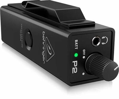 Behringer P2 ultra-compact in-ear monitor amplifier 000-CH400-00010 NEW