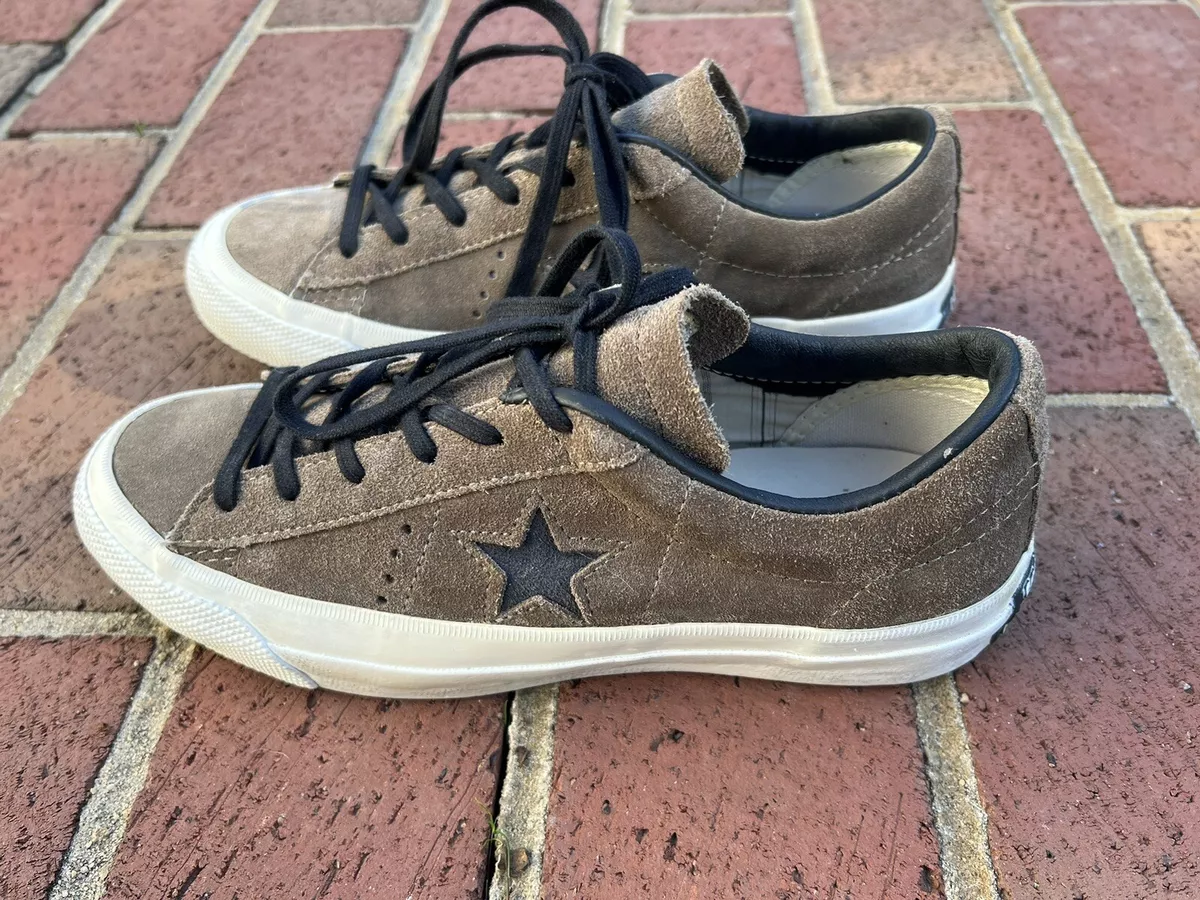 lounge at fortsætte Traktor Converse X John Varvatos one star Chuck Taylor Shoes Brown Suede Men's Size  5.5 | eBay