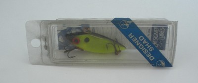 Tom Mann Designer Shad Lure DS211 Color Chartreuse 1/4 oz