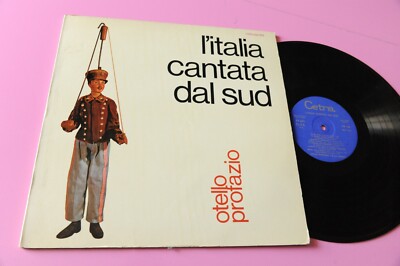 OTELLO PROFAZIO LP L'ITALIA CANTATA DAL SUD ORIG 1970 NM GATEFOLD COVER