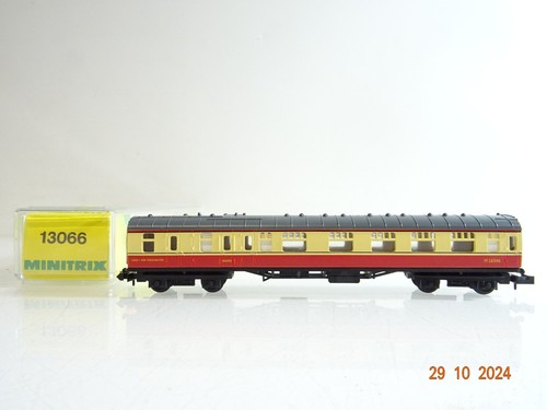 Minitrix N 13066 Personenwagen mit Gepäckabt. der BR in OVP PR3612 | Zustand: Gebraucht