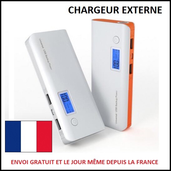 Chargeur externe téléphone 100000mAh universel et batterie pour tablette