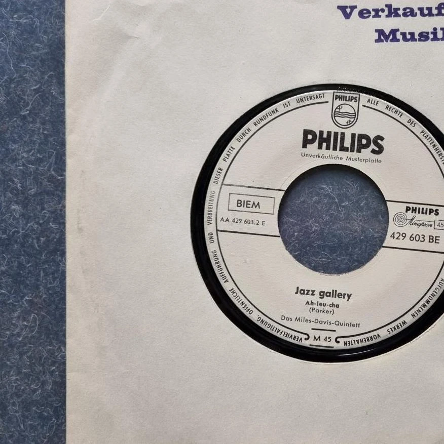 Miles-Davis-Quintett - Tadd's delight 7'' EP GERMANY PROMO - Image 2 of 4