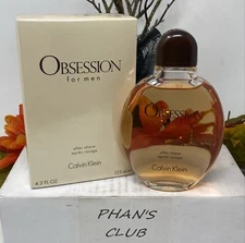 Calvin Klein Obsession for Men 4.2oz Oriental Woody After Shave