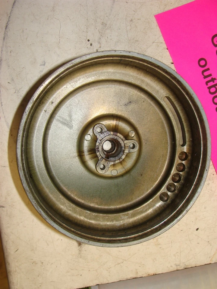 1940's Goodyear Sea-Bee outboard motor Gale OMC magneto rotor flywheel 3hp? - Image 3 of 4