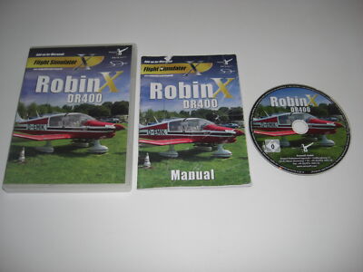 ROBIN DR400 X PC DVD Rom Add-On Flugsimulator Sim X FSX & Prepar3D