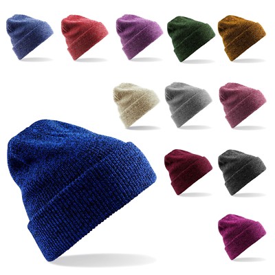 Sonderangebot Beechfield Heritage Beanie, Vintage Mütze - Soft-Touch - B425