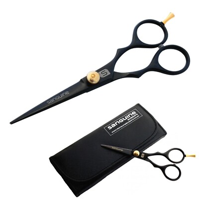 Sanguine Haarschere Friseurschere, Präsentationskoffer, Friseurschere