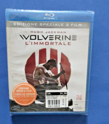 BLU-RAY DISC BLURAY SEALED FILM WOLVERINE DER UNSTERBLICHE HUGH JACKMAN