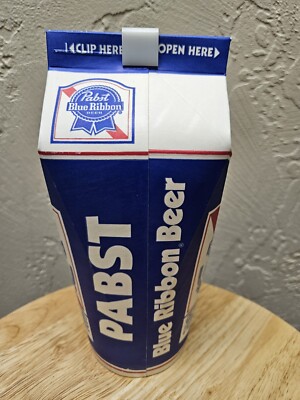 Vintage 1970's Pabst Blue Ribbon PBR Beer Carton - Rare Unused | eBay