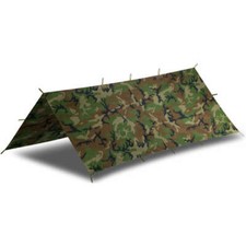 Helikon-Tex Supertarp SMALL - US Woodland Tarp Bashra Outdoor Plane Ripstop