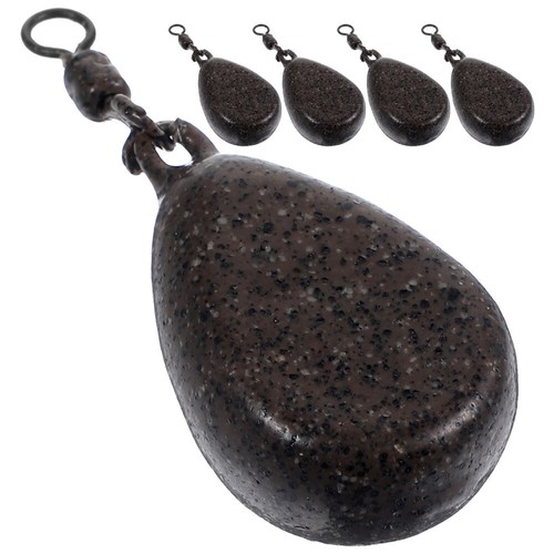 4 PCS Accessoires D'aquarium Équipement De Pêche Plombs À La Carpe - Photo 4/12