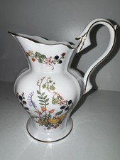 Aynsley Somerset Fine Bone China Jug Hand Painted Floral Design