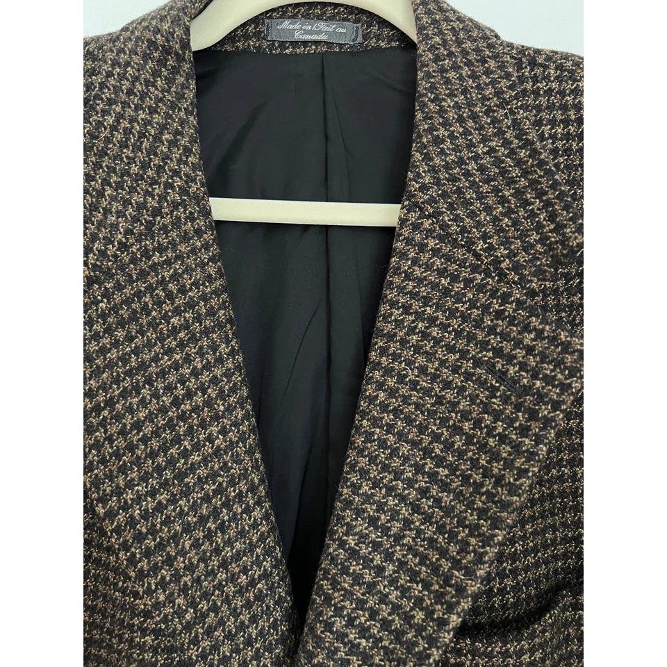 Chaqueta deportiva Mark Shale lana/cachemira espiga, 46 Foto 3 de 4