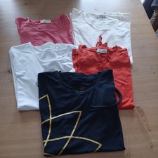 Klamottenpaket 5-teilig Damen kurzarm Shirt gr 42