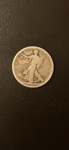 1943D Walking Liberty Half Dollar USA Coin 90% Silver  Circulated