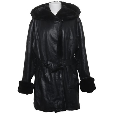 Wilsons Leather, Shearling Jacke, Damen, Größe: M, Schwarz #IC3