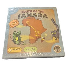 South Of The Sahara English Version - Math Minds Games - 3 Games - New/Sealed