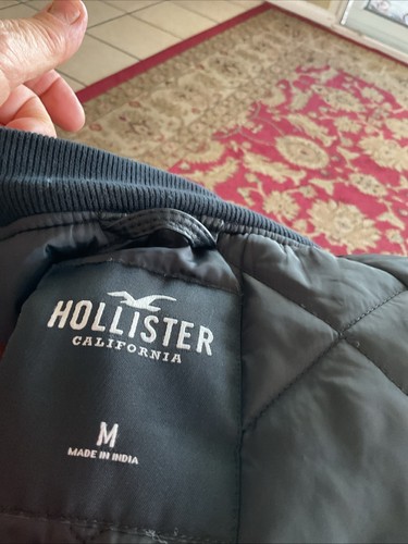 Hollister Means Jacke Farbe Schwarz Größe M Langarm - Bild 10 von 11