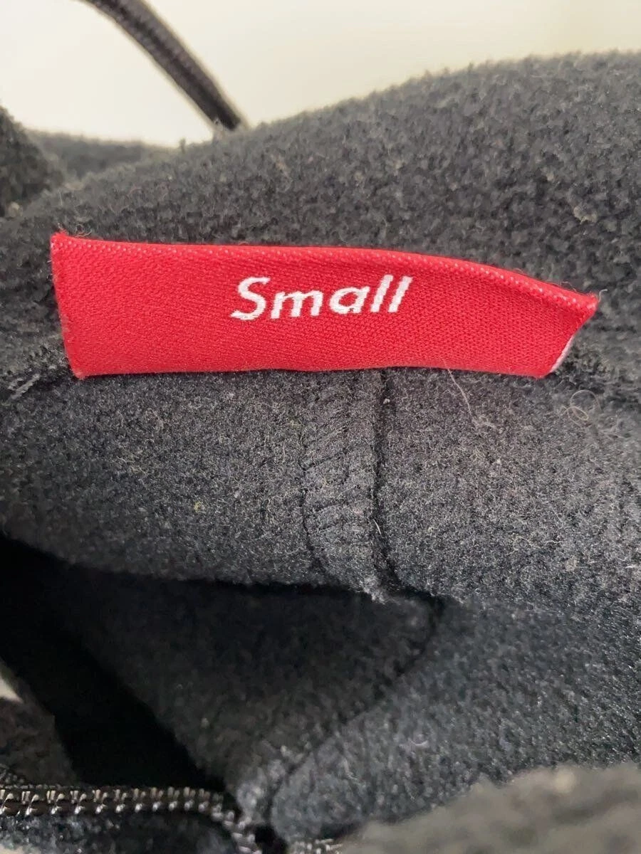 Felpa Supreme con cappuccio S poliestere nera 2019FW1205005 usata