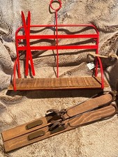 Mini Ski Lift & Skis Christmas Decoration