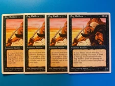 MTG 4x Erg Raiders Core Set 4th Edition OLD SCHOOL Magic the Gathering x4 NM
