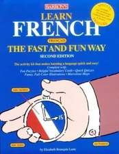 Learn French the Fast and Fun Way: With French-English English-Frenc - VERY GOOD
