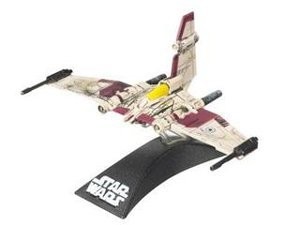 Star Wars 2009 Titanium Die-Cast Mini Fahrzeug V-19 Torrent Starfighter