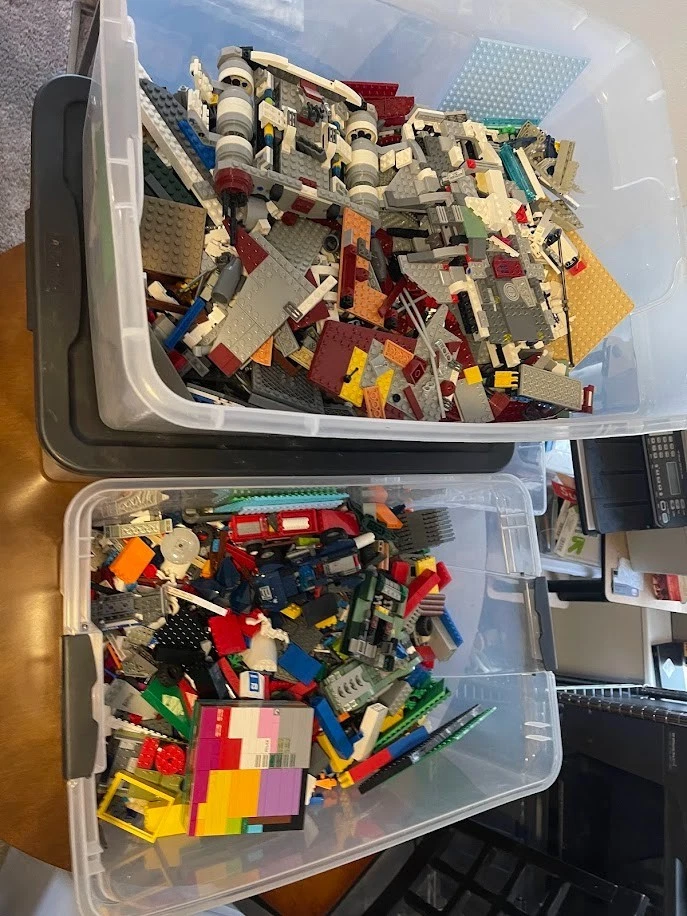 Genuine 🧱 Lego Bulk Lot of 5 Pounds of Random Assorted LEGO Bricks Plates MORE! - Image 2 of 4