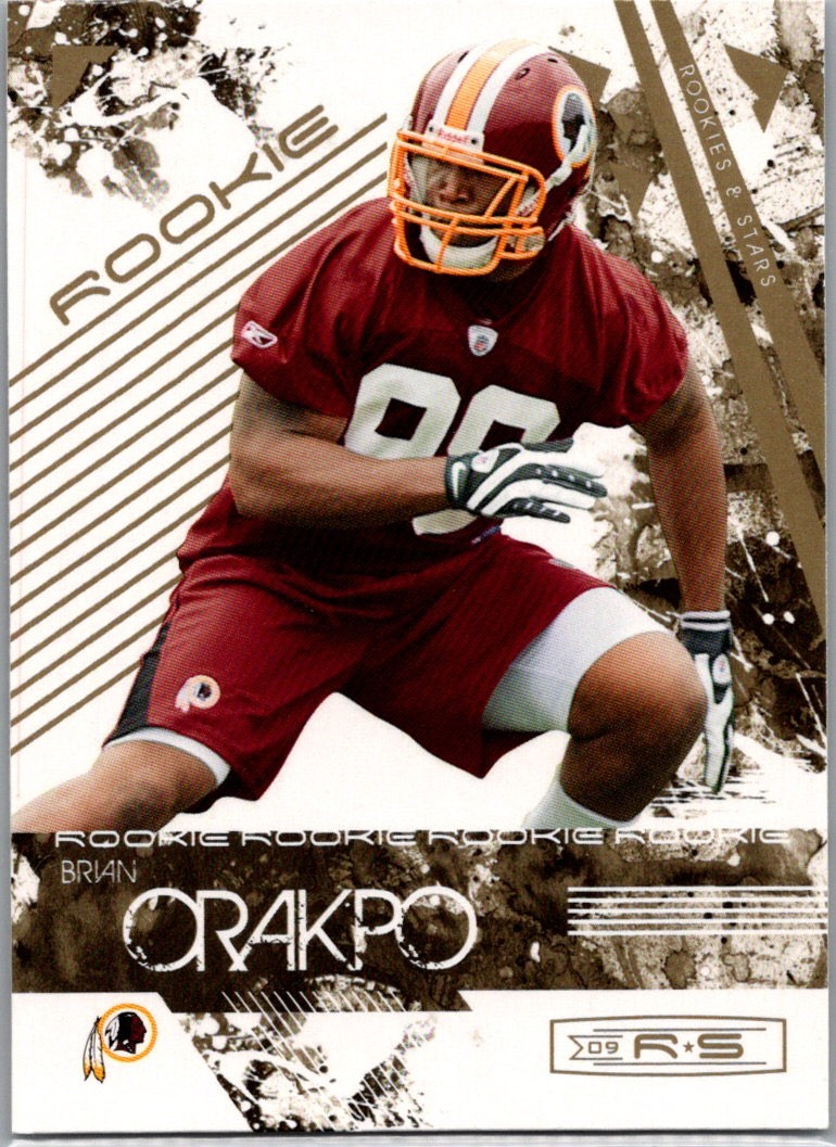 Brian Orakpo Donruss Rookies & Stars #128 Gold Retail