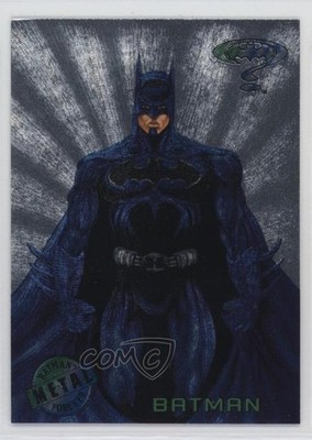 1995 Fleer Metal Batman Forever Silver Flasher Batman #1 1i9m