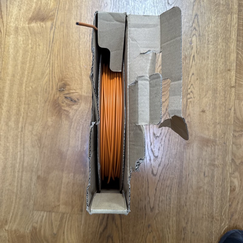 Shimano Sp41 Gear Outer Orange , 15mtrs On Roll.