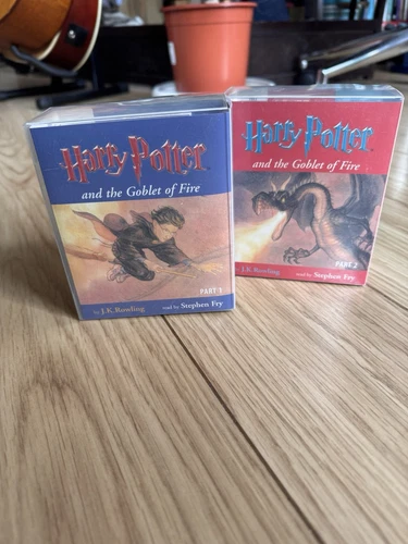 Harry Potter And The Goblet Of Fire - Cassettes Complete - Part 1 & 2 - Picture 1 of 11