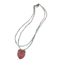 Fashion Heart Pendant Necklace Temperament Choker Jewelry Clavicle Chain